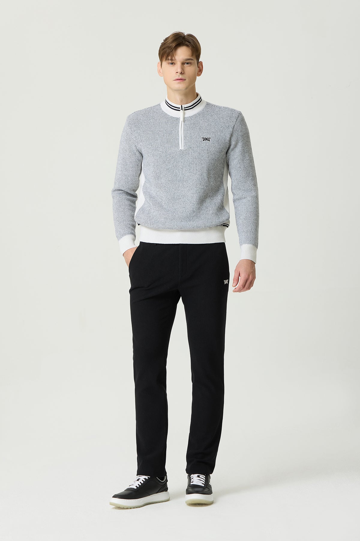 MNS WT HALF ZIP-UP WINDPROOF SWEATER – PXG APPAREL