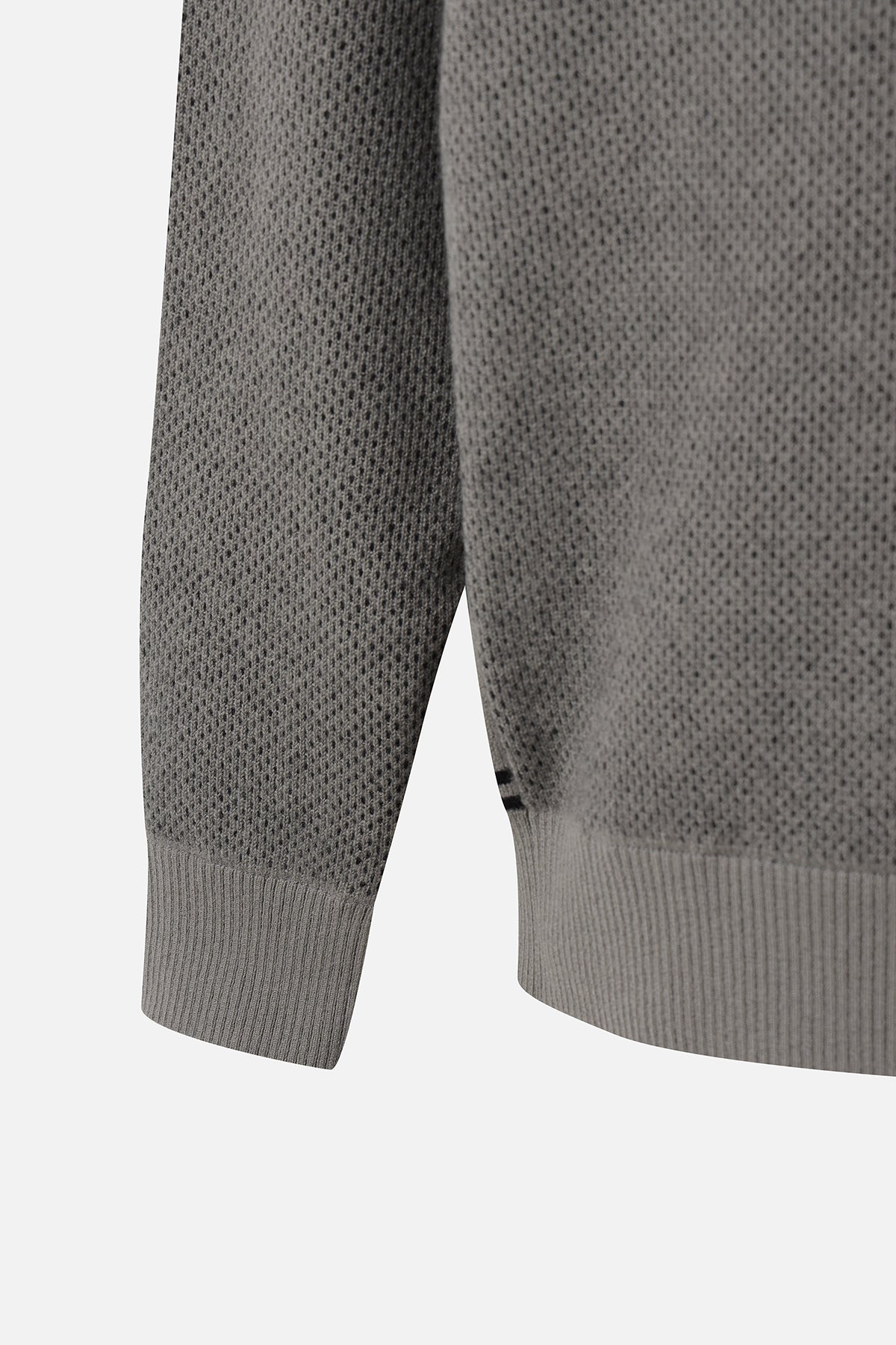 MNS WT HALF ZIP-UP WINDPROOF SWEATER