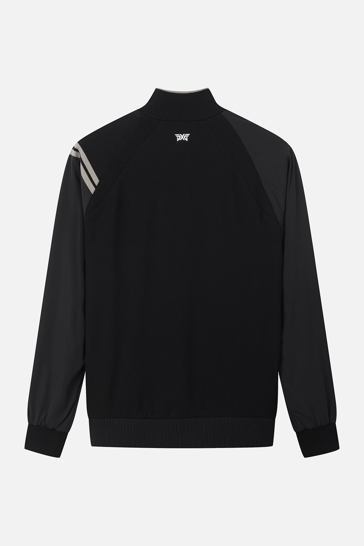 MNS WT LINE POINT HALF ZIP WINDPROOF SWEATER