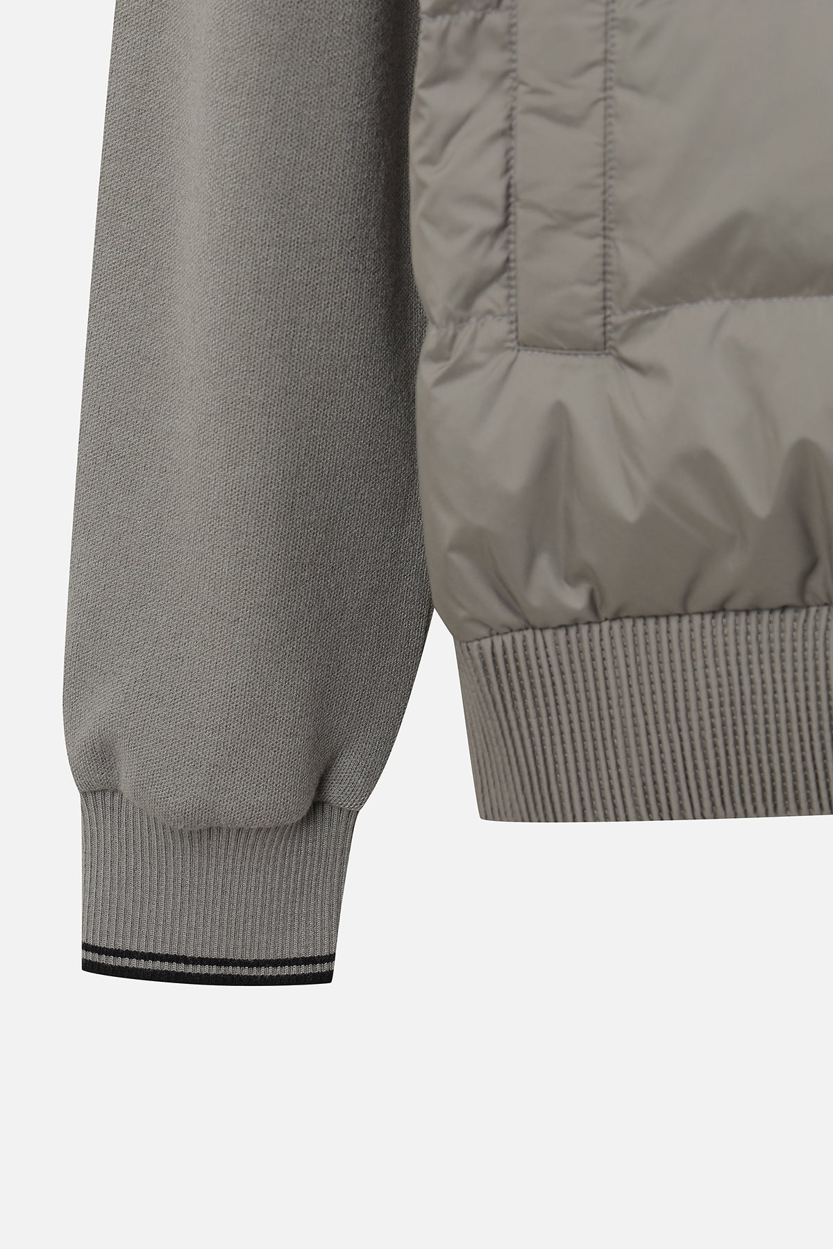 MNS WT HYBRID DOWN SWEATER CARDIGAN