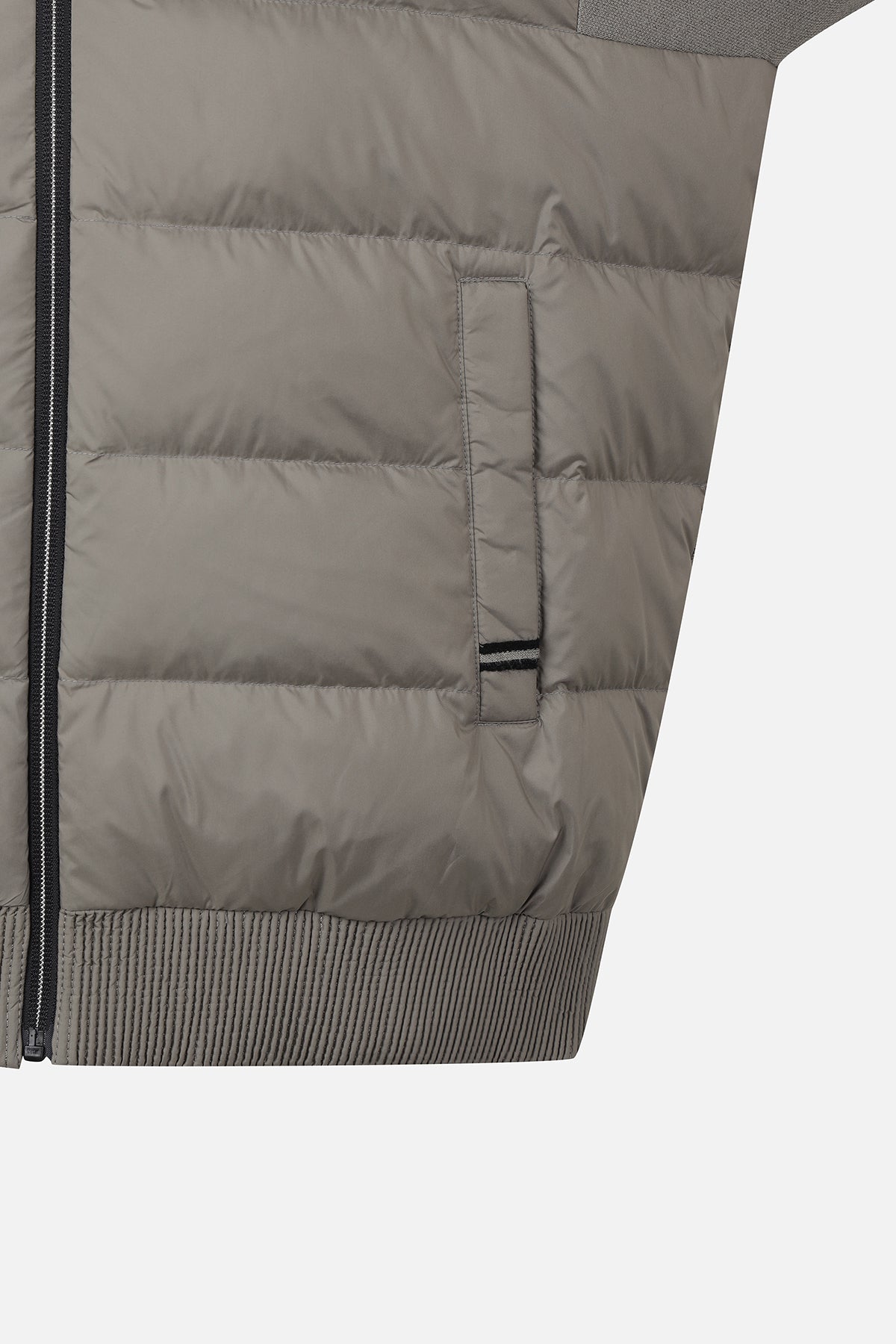 MNS WT HYBRID DOWN SWEATER CARDIGAN