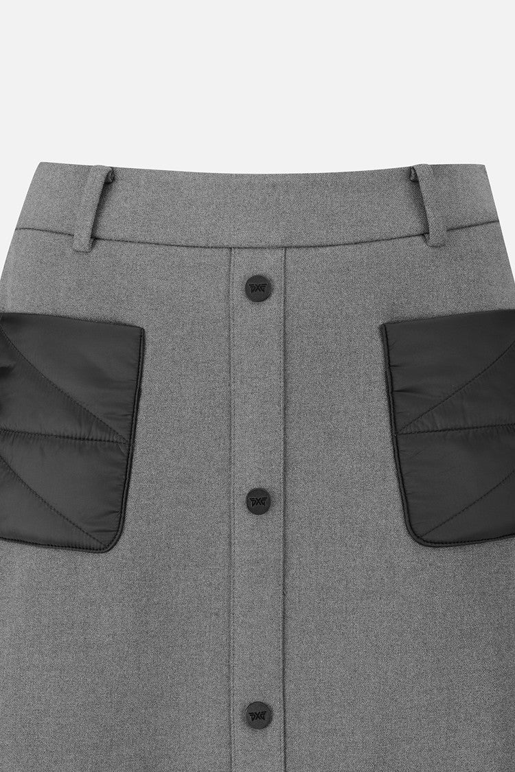 WMNS WT QUILTING POINT SKIRT