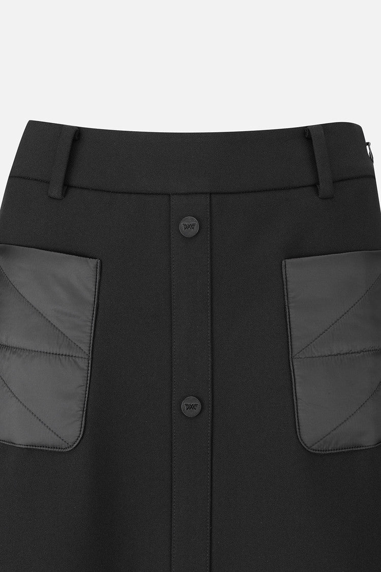 WMNS WT QUILTING POINT SKIRT