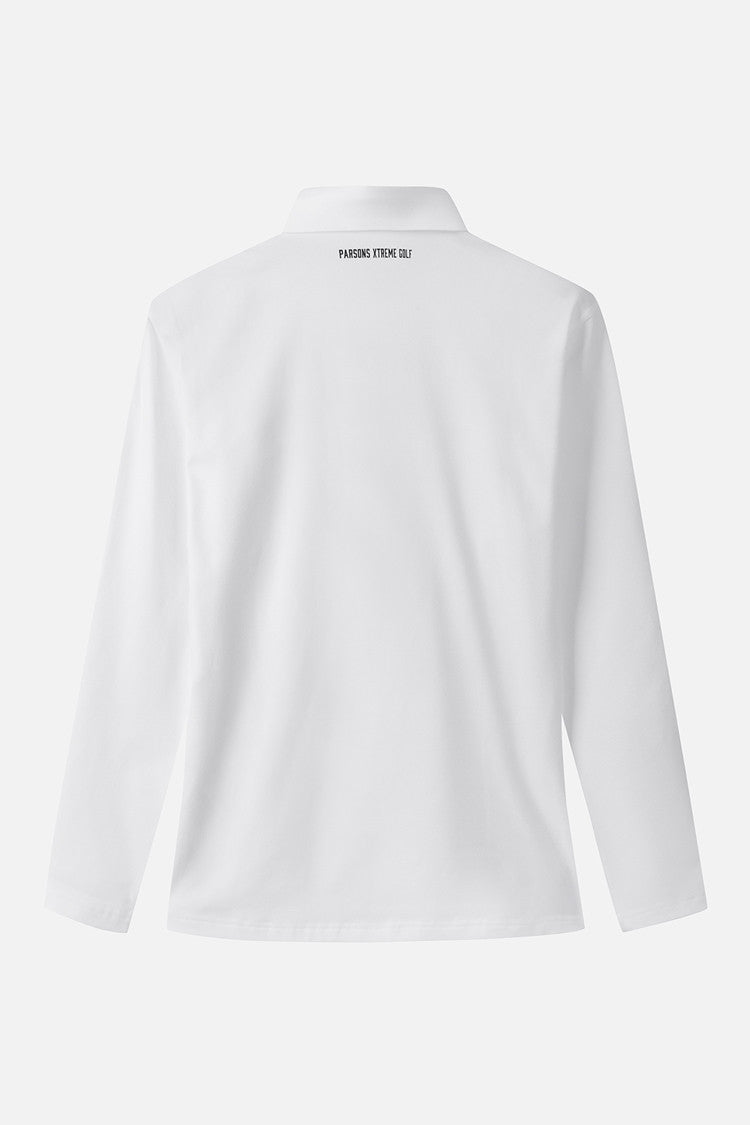 MNS ESSENTITAL BRUSHED COLLAR LS