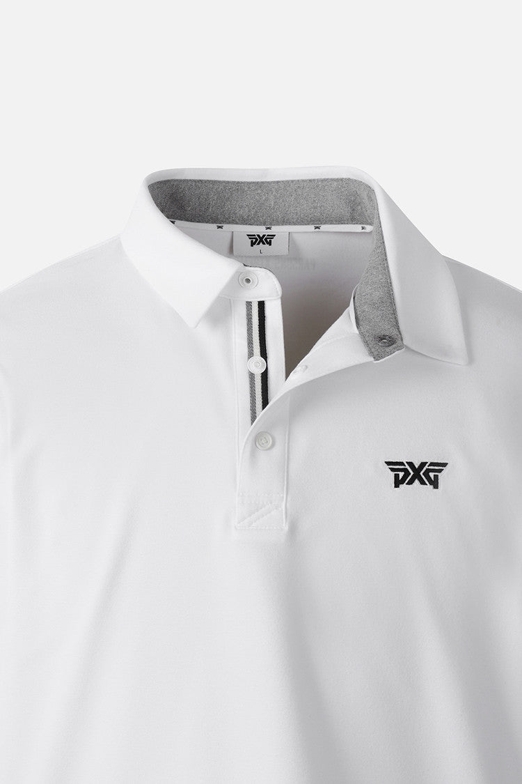 MNS ESSENTITAL BRUSHED COLLAR LS
