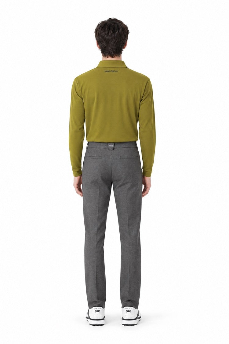 MNS ESSENTITAL BRUSHED COLLAR LS