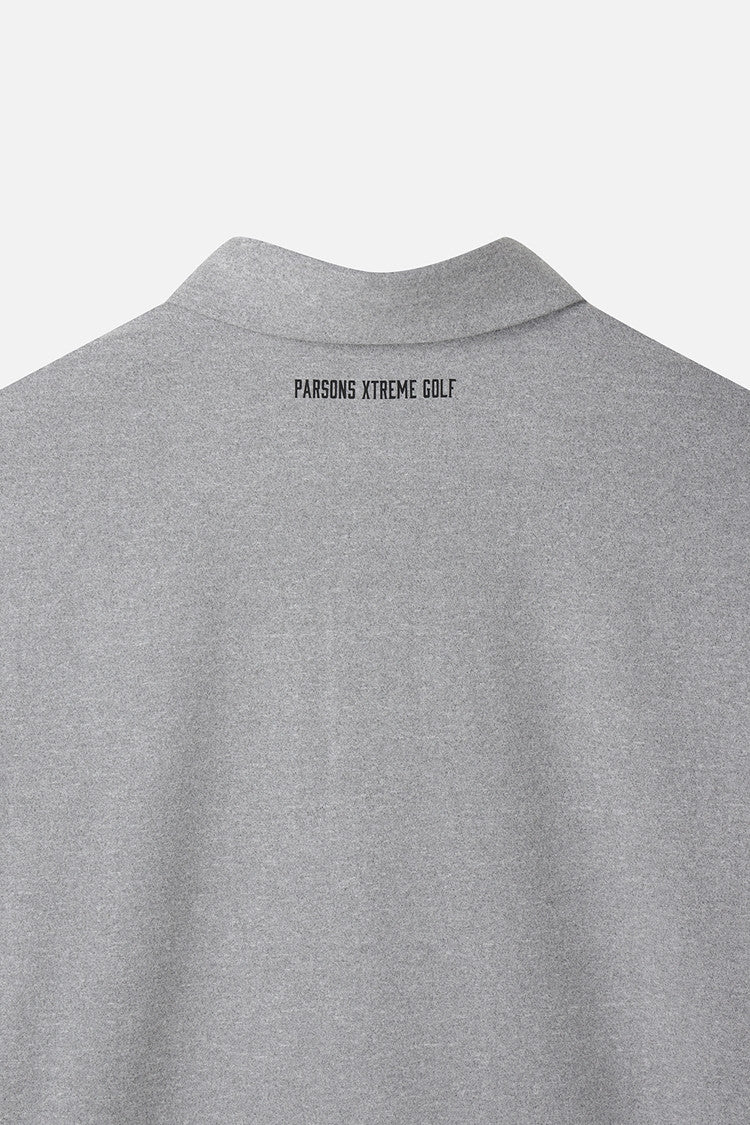 MNS ESSENTITAL BRUSHED COLLAR LS