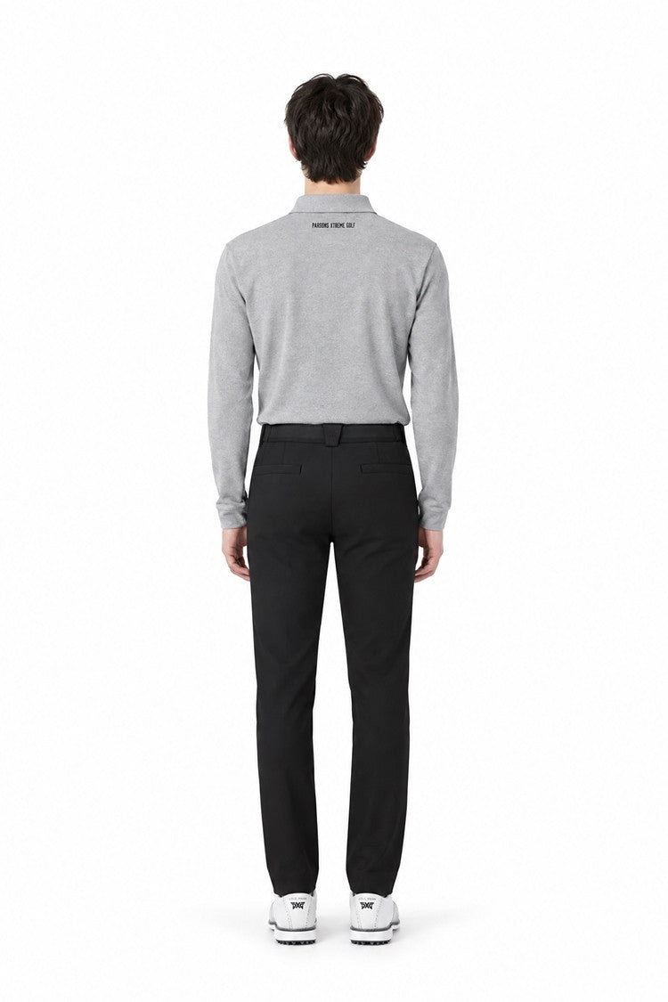 MNS ESSENTITAL BRUSHED COLLAR LS