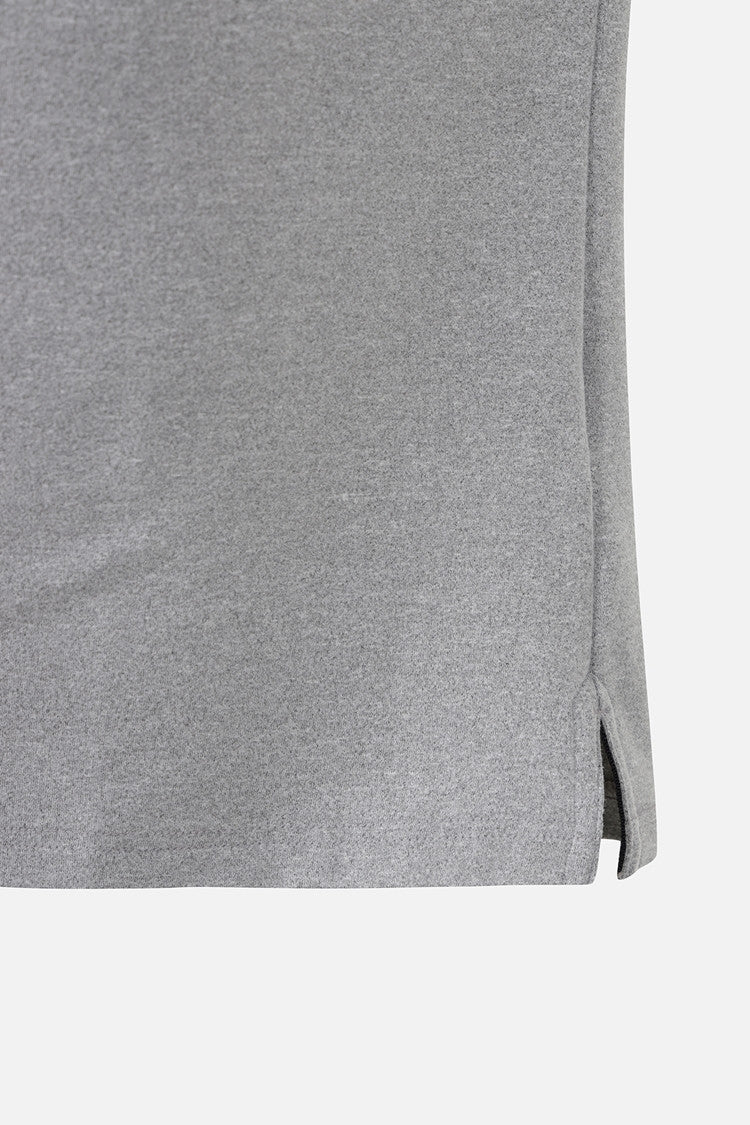 MNS ESSENTITAL BRUSHED COLLAR LS