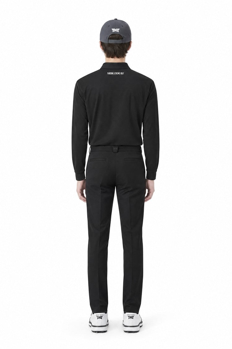 MNS ESSENTITAL BRUSHED COLLAR LS
