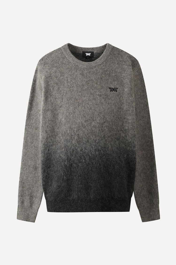 MNS GRADATION ROUND NECK SWEATER