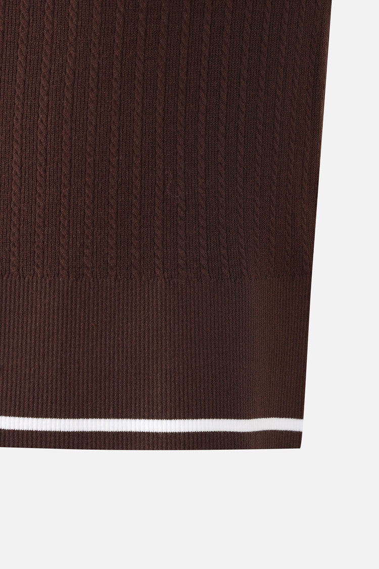 WMNS OPEN COLLAR SWEATER