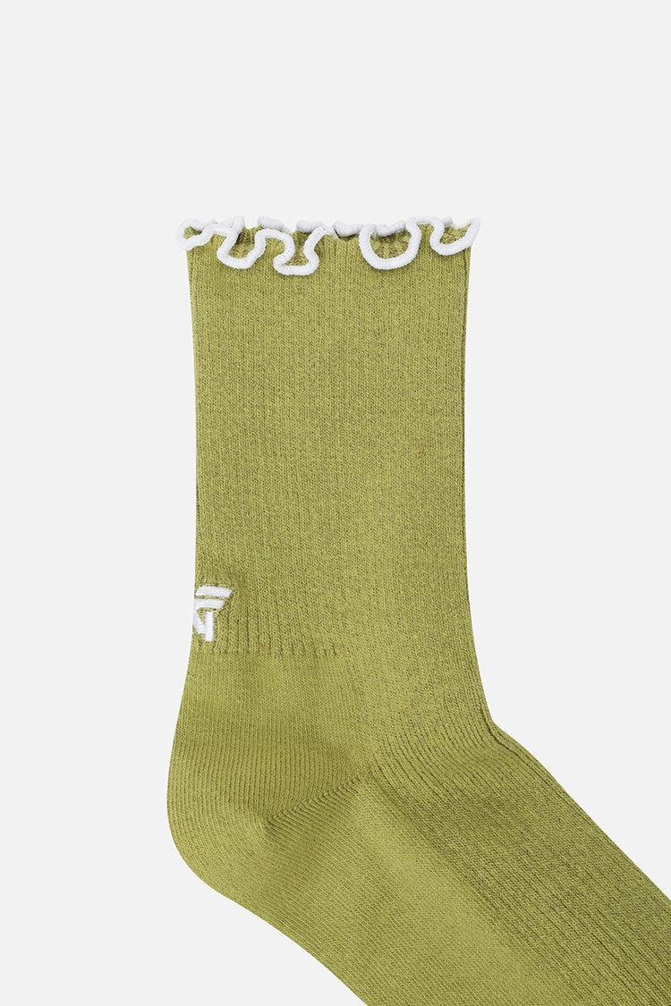 WMNS FRILL BAND MID SOCKS