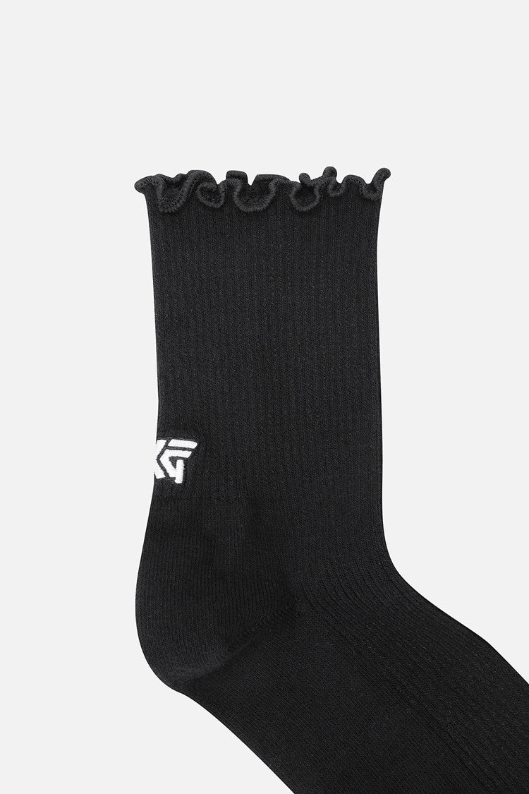 WMNS FRILL BAND MID SOCKS