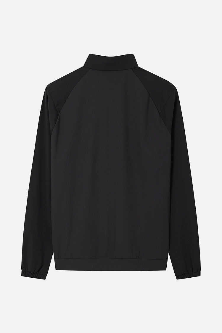 MNS WOVEN COLLAR LS