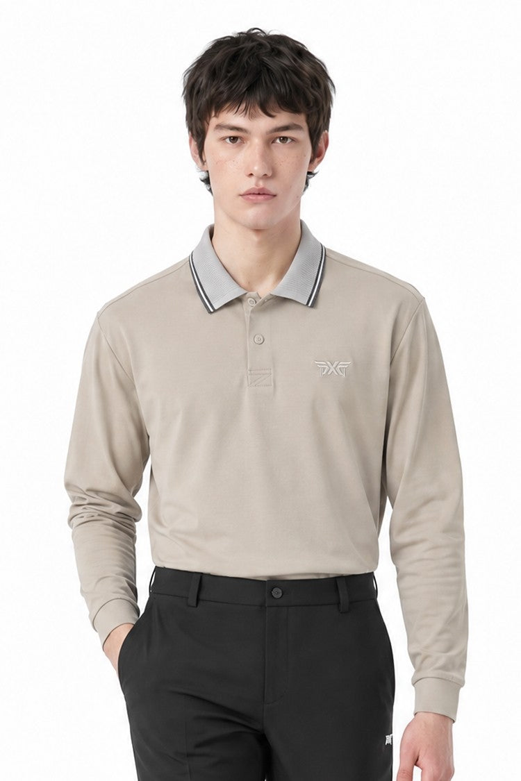 MNS KNITTED NECK COLLAR LS