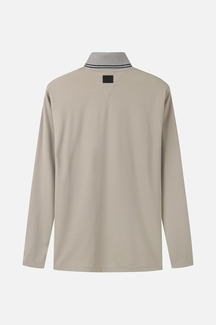 MNS KNITTED NECK COLLAR LS