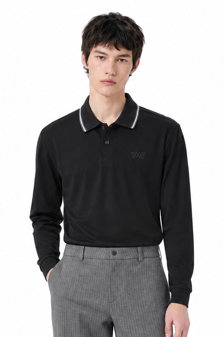 MNS KNITTED NECK COLLAR LS