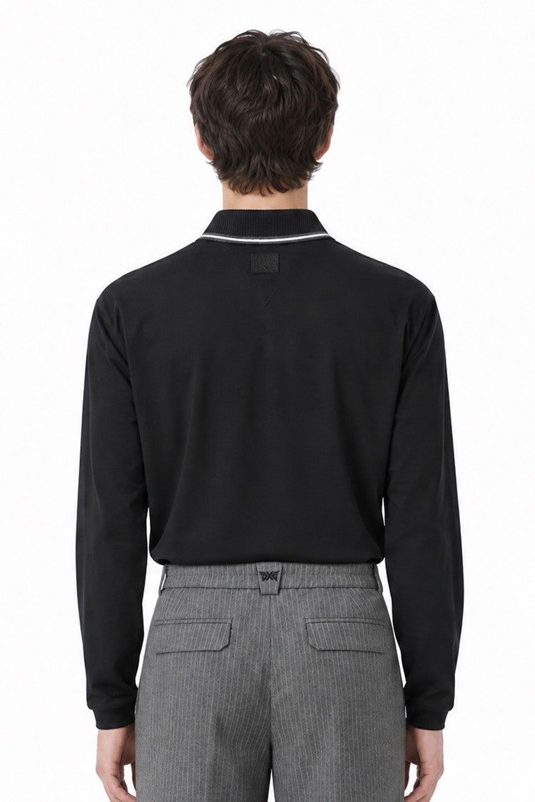 MNS KNITTED NECK COLLAR LS