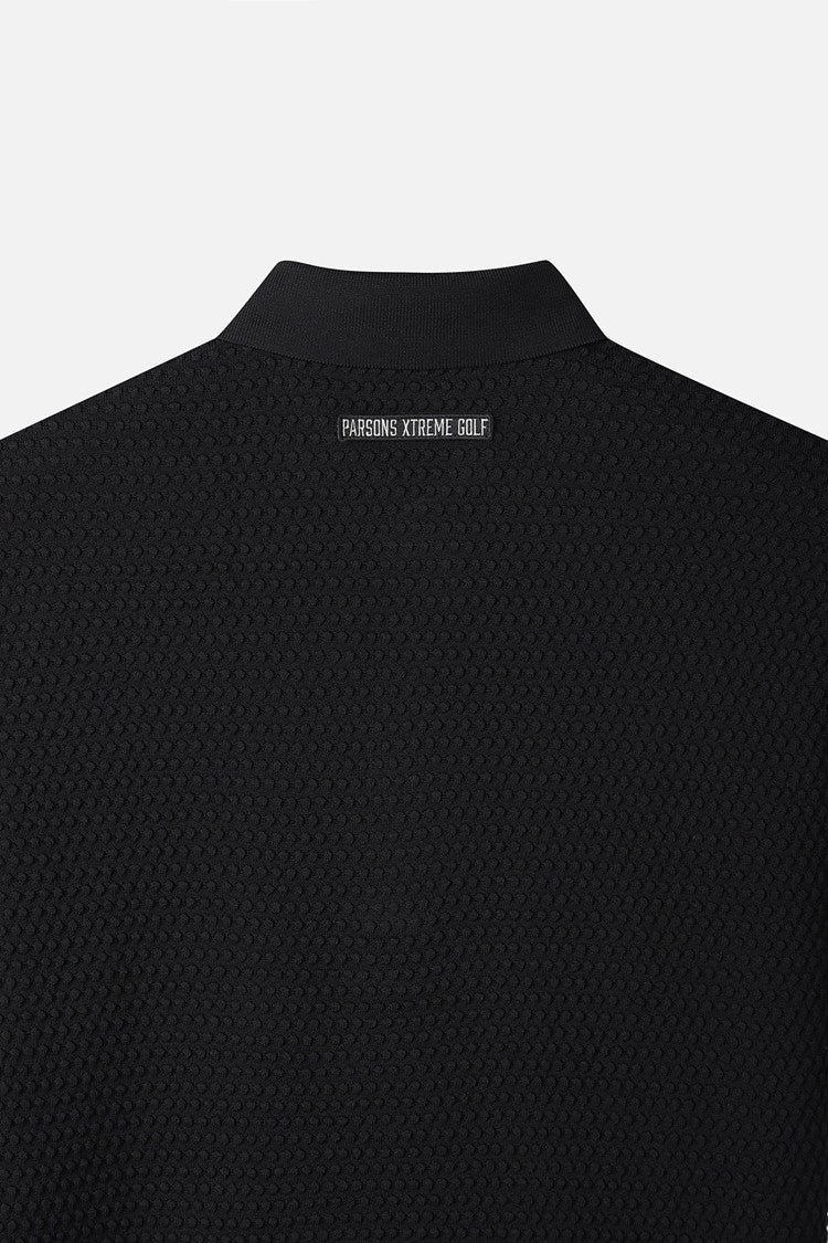 MNS TEXTURED SHORT-SLEEVED SWEATER