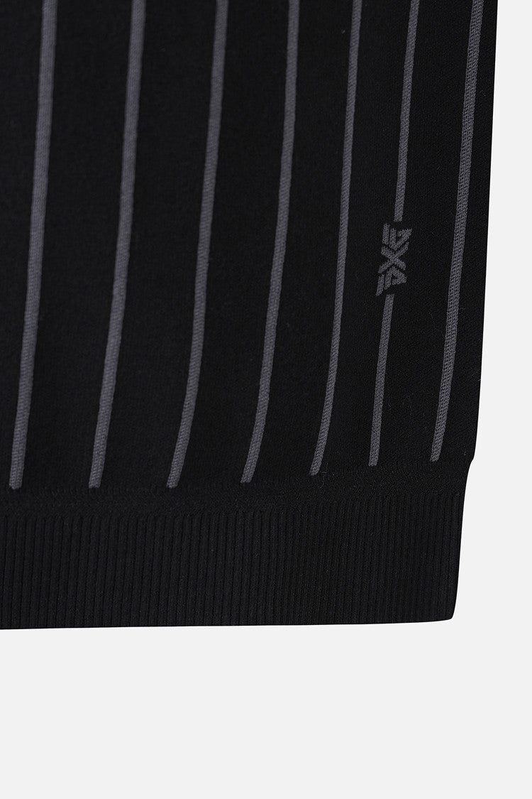MNS STRIPE PATTERN SWEATER VEST