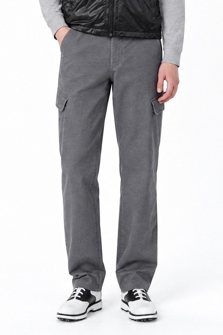 MNS DYEING SEMI-TAPERED FIT PANTS