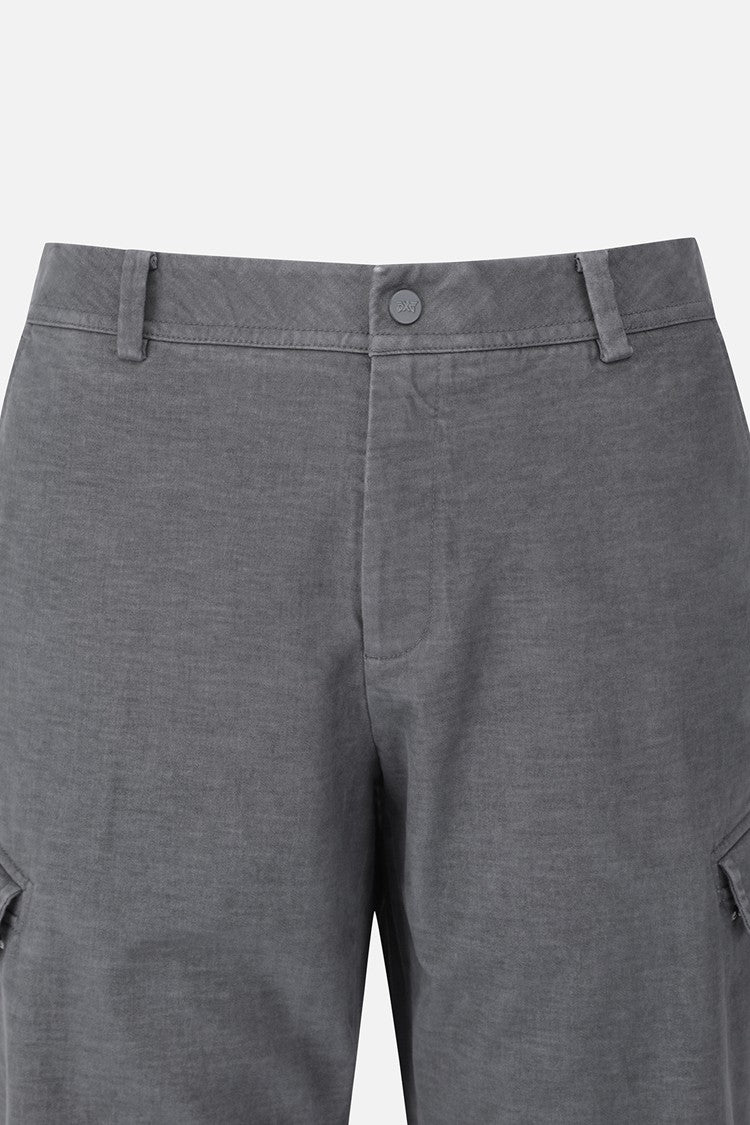 MNS DYEING SEMI-TAPERED FIT PANTS