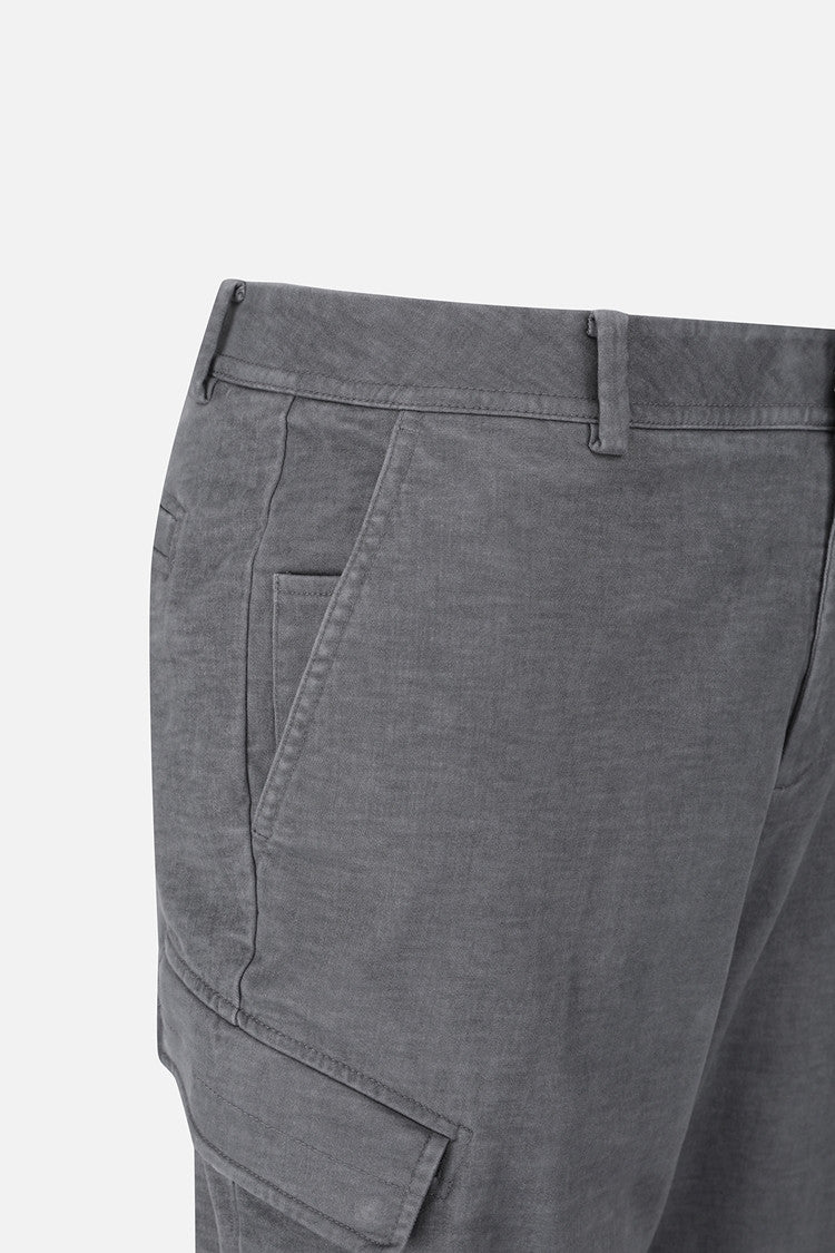 MNS DYEING SEMI-TAPERED FIT PANTS