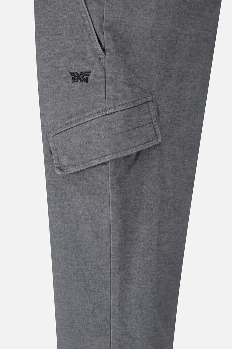 MNS DYEING SEMI-TAPERED FIT PANTS