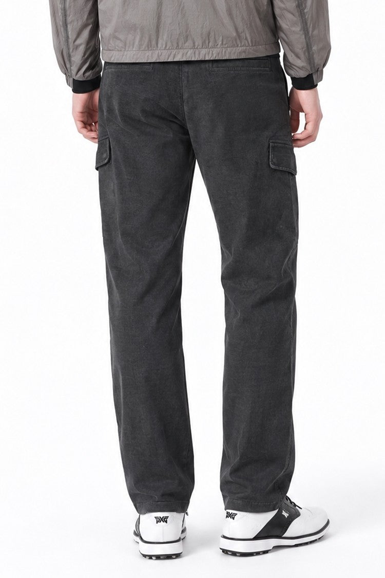 MNS DYEING SEMI-TAPERED FIT PANTS