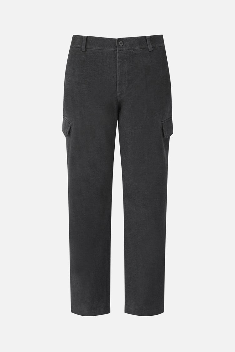 MNS DYEING SEMI-TAPERED FIT PANTS