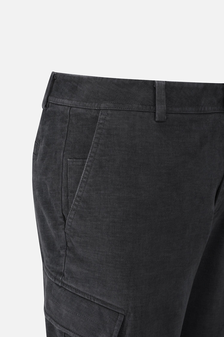 MNS DYEING SEMI-TAPERED FIT PANTS