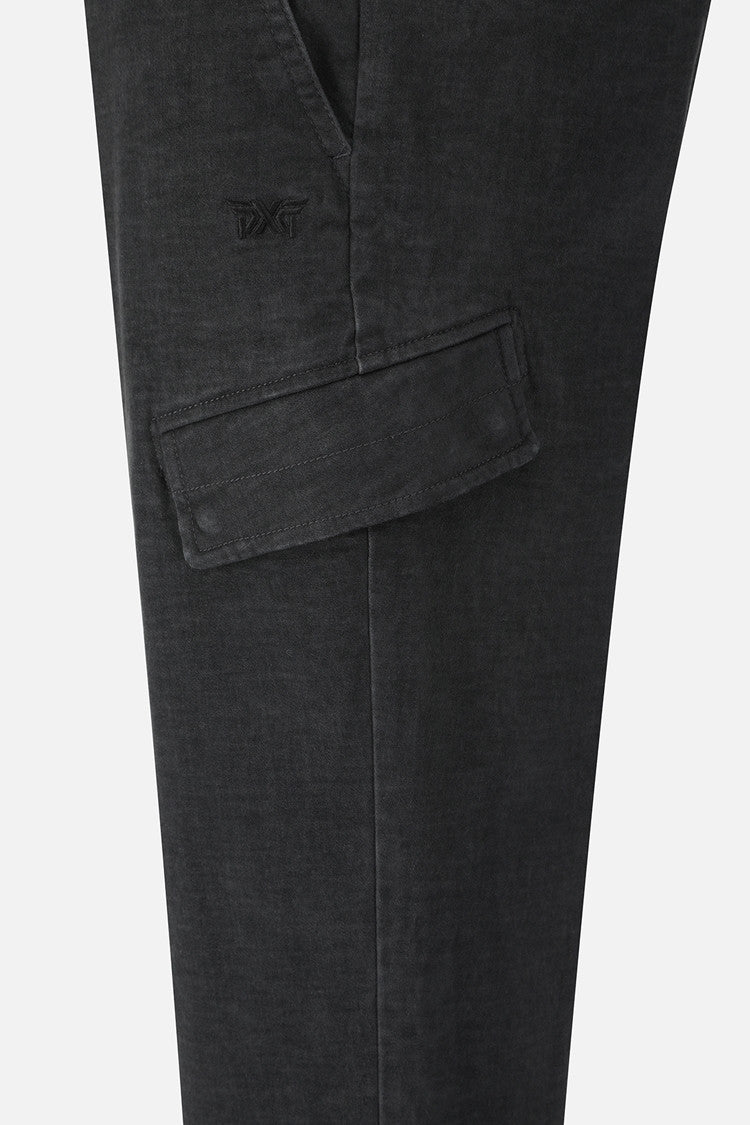 MNS DYEING SEMI-TAPERED FIT PANTS