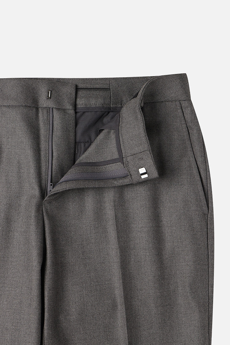 MNS WOOL STANDARD FIT PANTS