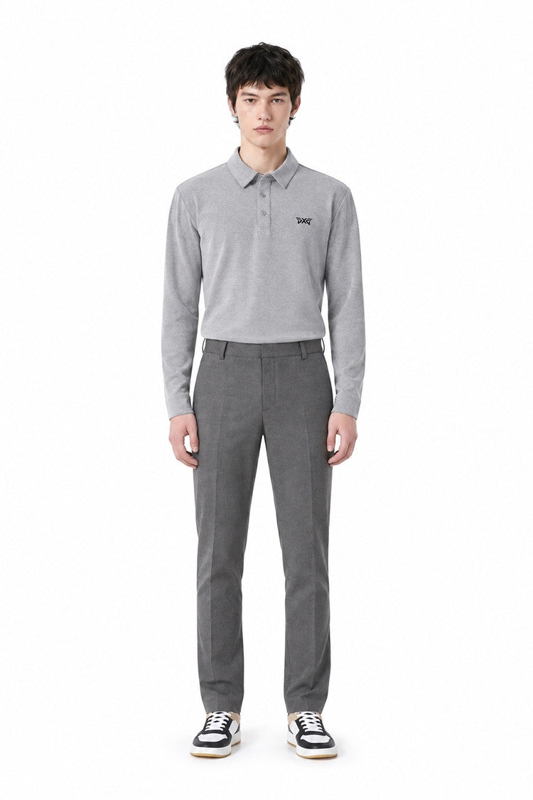 MNS WOOL STANDARD FIT PANTS