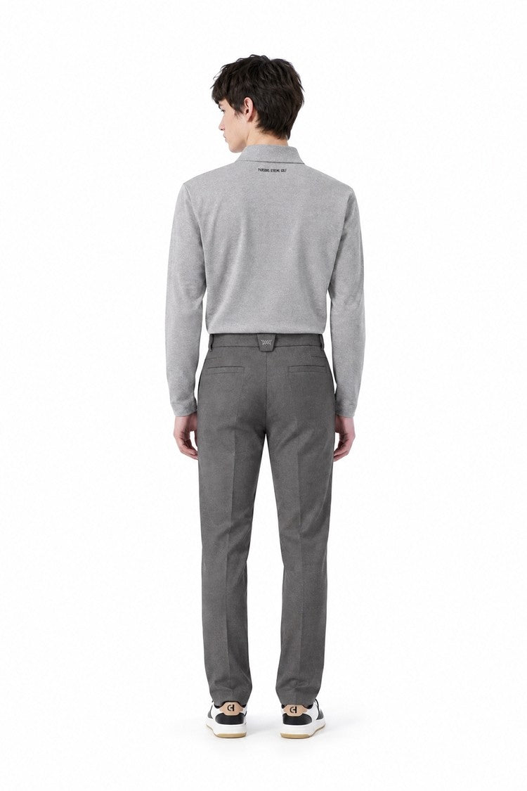 MNS WOOL STANDARD FIT PANTS