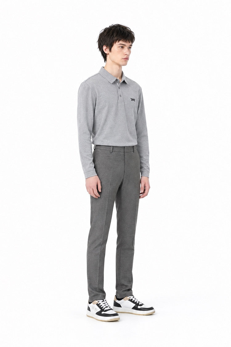 MNS WOOL STANDARD FIT PANTS