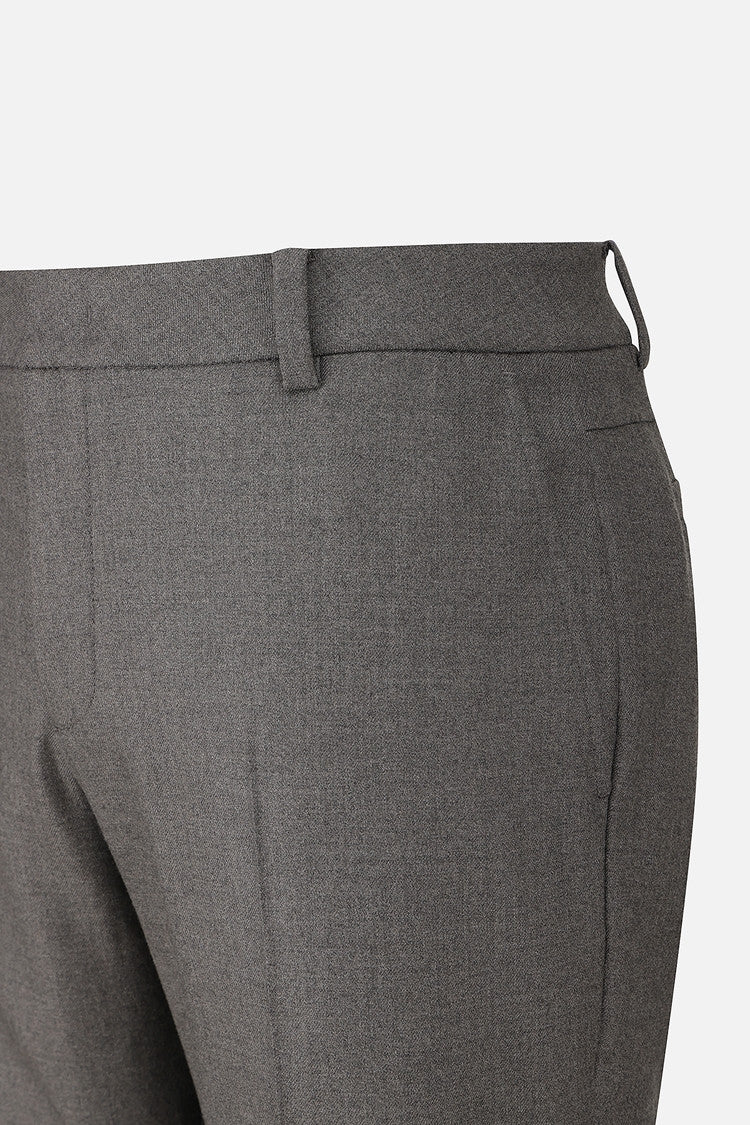 MNS WOOL STANDARD FIT PANTS