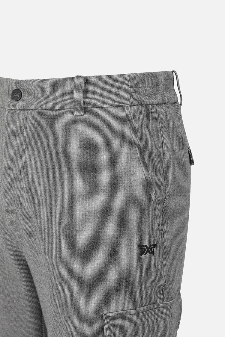 MNS TWO-TONE SEMI-TAPERED FIT PANTS