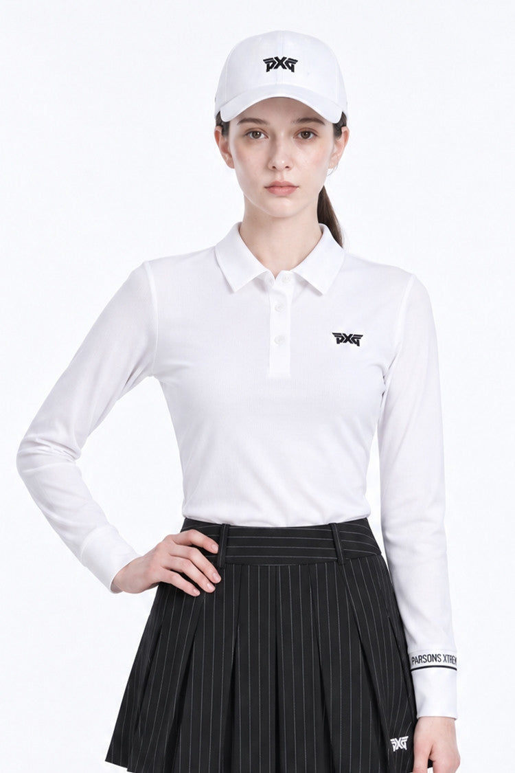 WMNS BASIC COLLAR LS