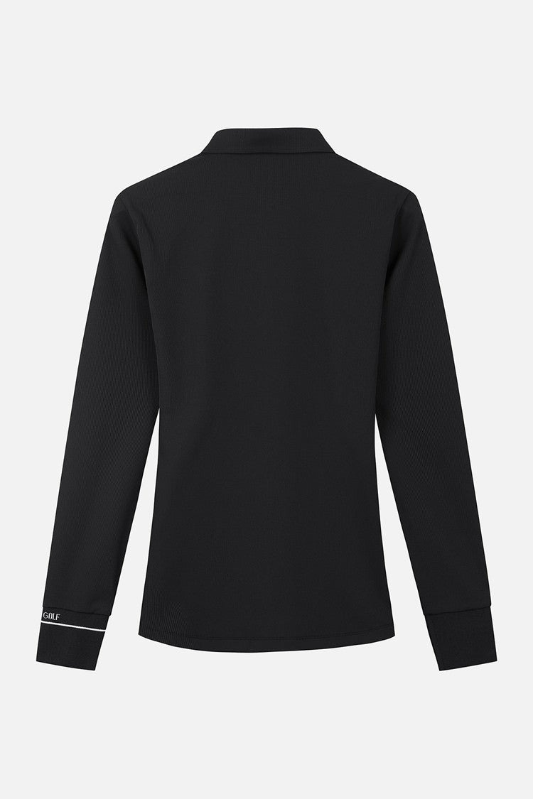 WMNS BASIC COLLAR LS