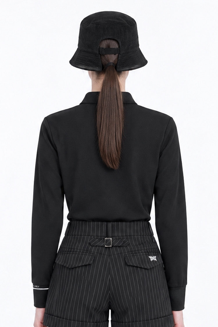 WMNS BASIC COLLAR LS