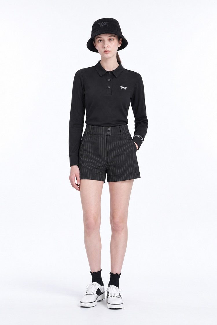 WMNS BASIC COLLAR LS