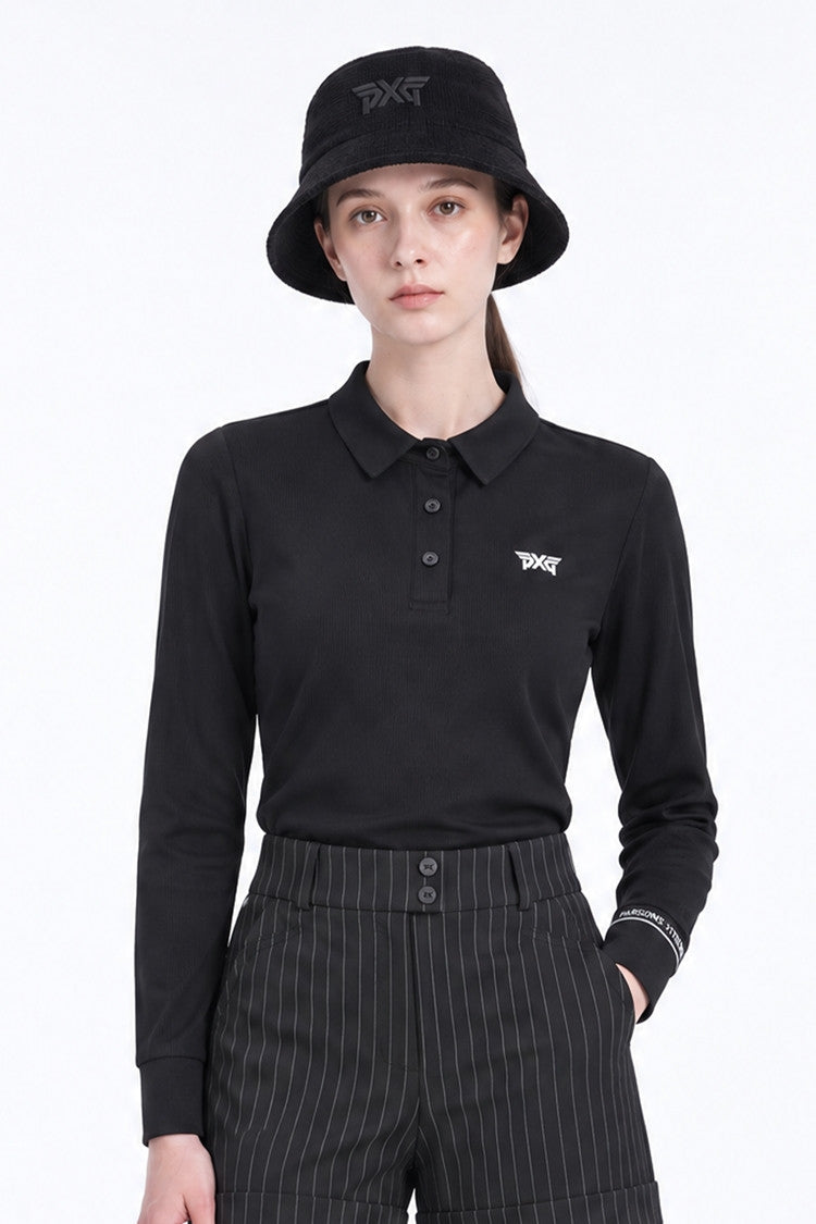 WMNS BASIC COLLAR LS