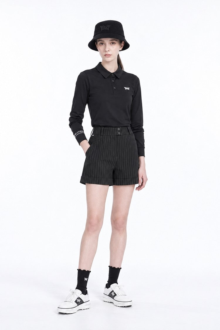 WMNS BASIC COLLAR LS