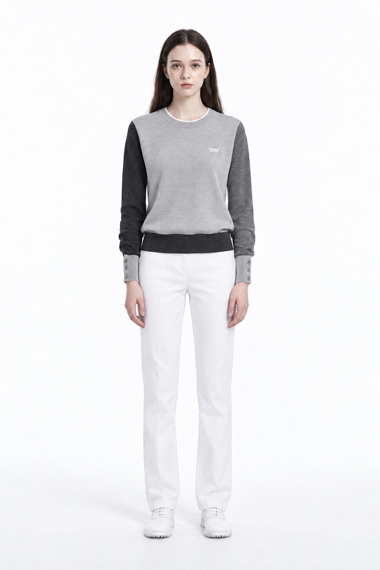 WMNS TEXTURE MIX SWEATER