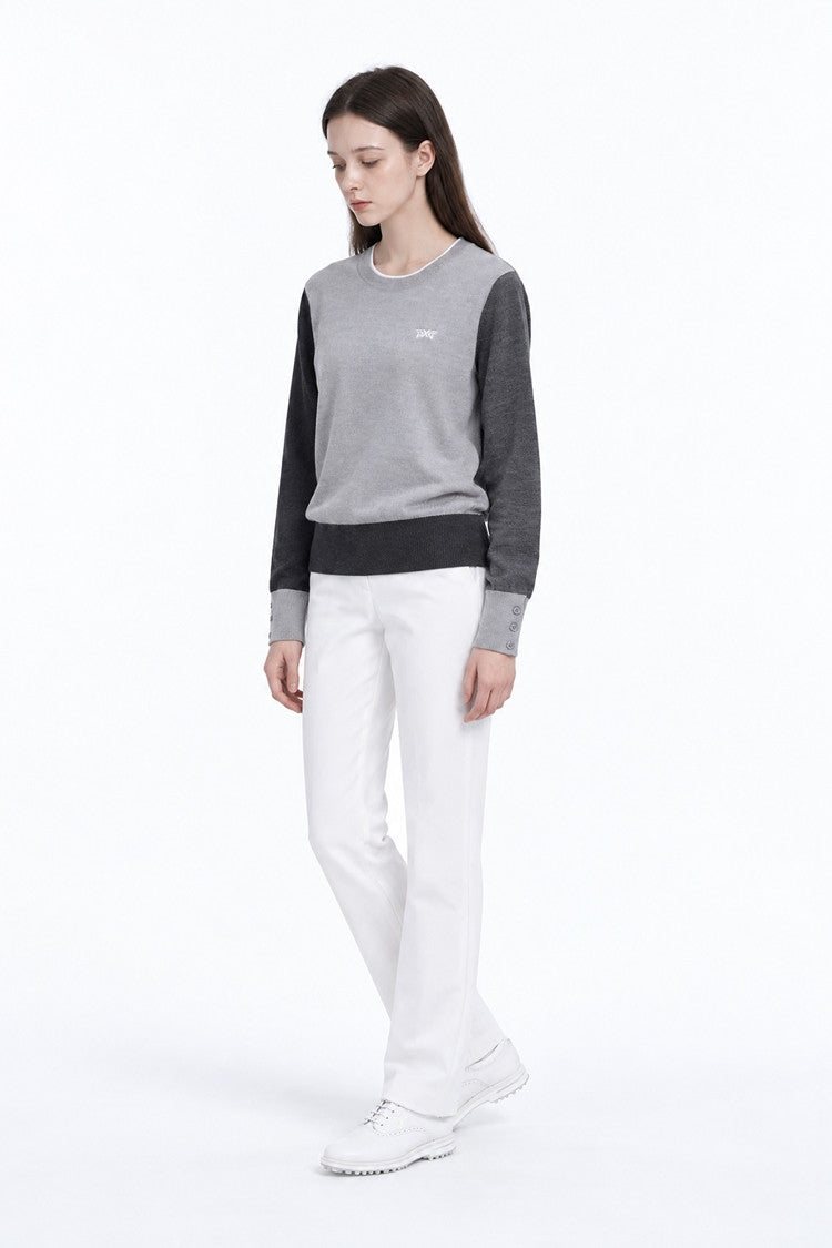WMNS TEXTURE MIX SWEATER