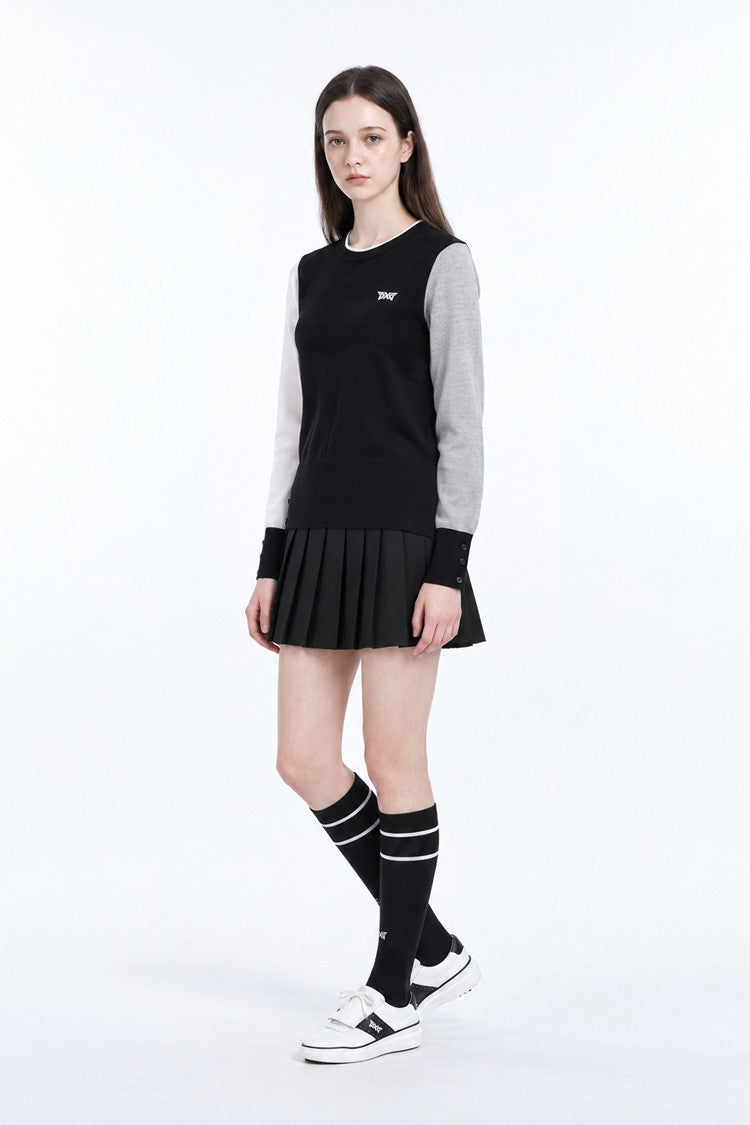 WMNS TEXTURE MIX SWEATER