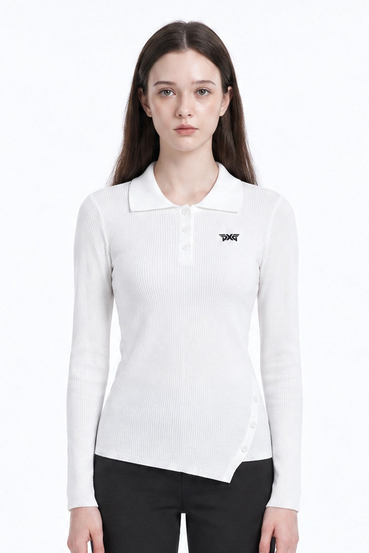 WMNS RIBBED COLLAR SWEATER