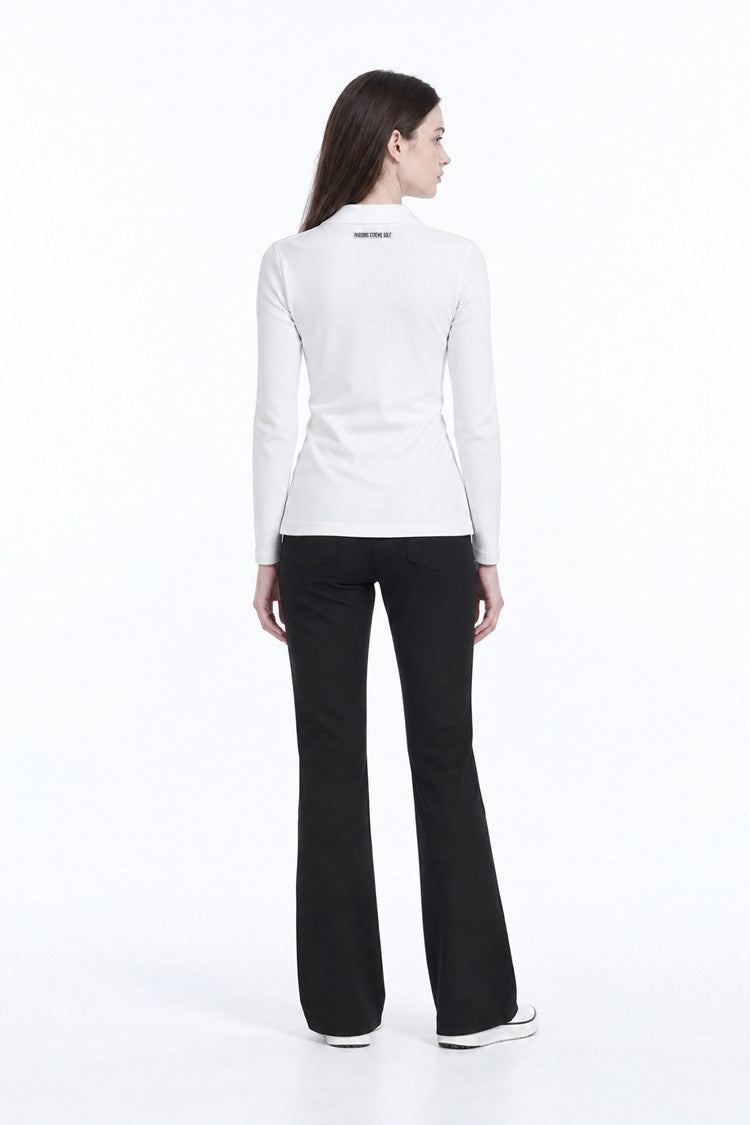 WMNS RIBBED COLLAR SWEATER